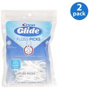 Crest Floss Picks 30 ct (Pack of 2)
