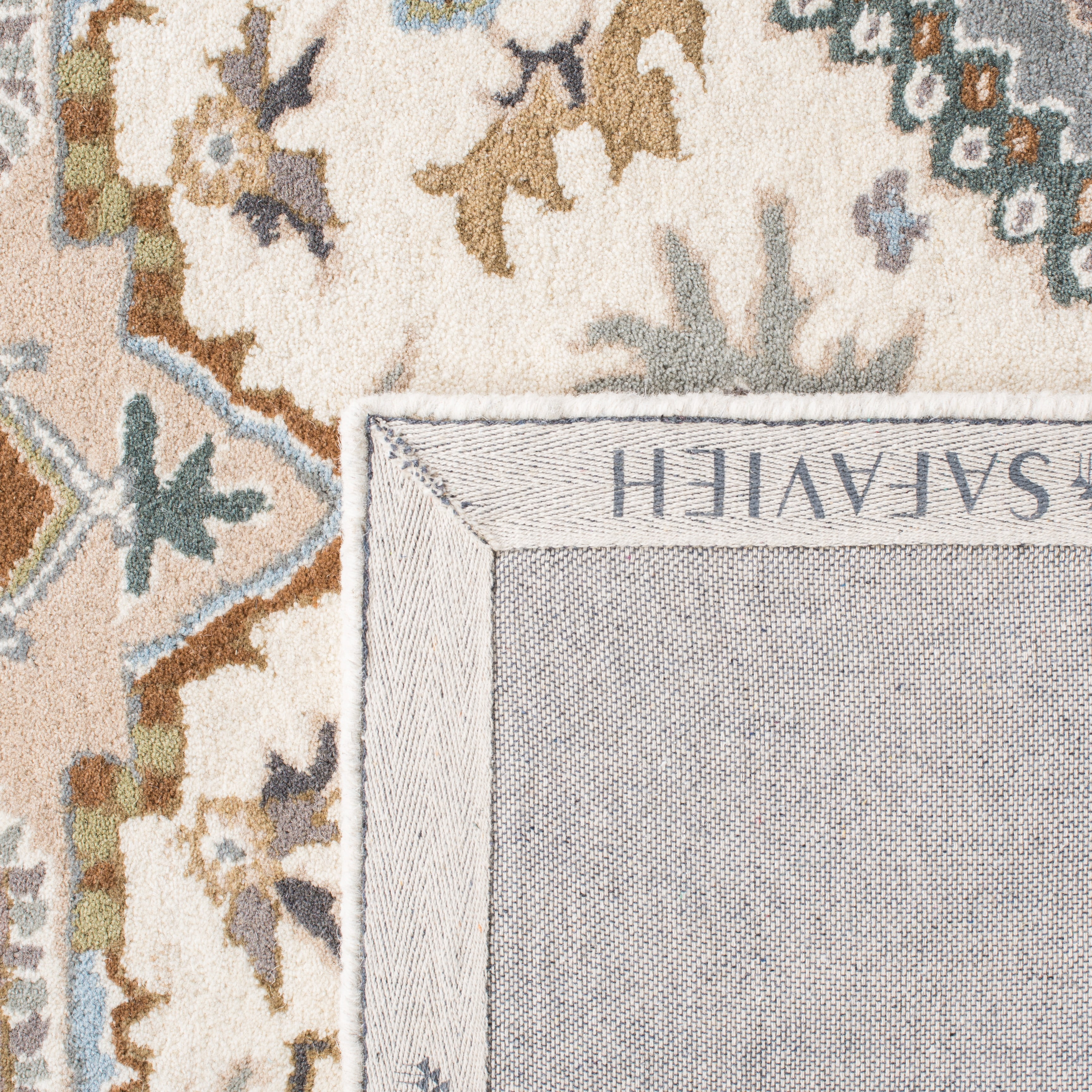 Safavieh Heritage York Oriental Wool Area Rug, Ivory/Light Blue, 8' x 10'