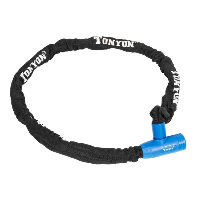 Candado De Bicicleta Cadena Best 8 150cmx8mm Azul