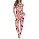 thumbnail image 2 of Pijama de manga larga con temática navideña para mujer, ropa de dormir cálida e informal para el hogar, jersey de otoño, ropa de dormir con estampado a pedido, 2 of 4