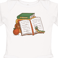 thumbnail image 4 of Inktastic Tiny Library Bookworm Boys or Girls Long Sleeve Baby Bodysuit, 4 of 5