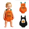 thumbnail image 6 of Baby Pumpkin Cute Embroidered Crawl Romper For Boys Girls Halloween Costume Soft, 6 of 9
