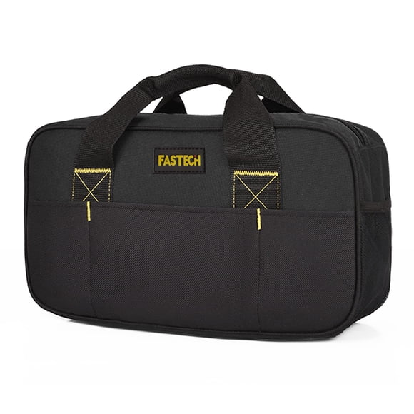 Bolsa de herramientas FASTECH de tela Oxford impermeable de boca ancha de 14 pulgadas