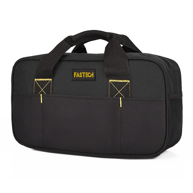 Bolsa de herramientas FASTECH de tela Oxford impermeable de boca ancha de 14 pulgadas