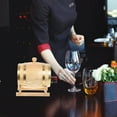 thumbnail image 4 of MIPCASE 1 Set Wooden Barrel Beige Wine Aging Barrel Retro Style for Beverage Storage, 4 of 8