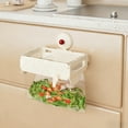 thumbnail image 2 of Sentmoon Garbage Can Garbage Cans Suction Cup Foldable Garbage Bag Holders Wall Mounted Household Cabinet Plastic Bag Hanger Kitchen Bathroom Trash Storage Rack, 2 of 7