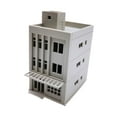 thumbnail image 2 of colcolo 1/64 Miniature Japanese House Assembled Model, DIY Painting Railway Layout Model 11cmx16cmx20cm, 2 of 8