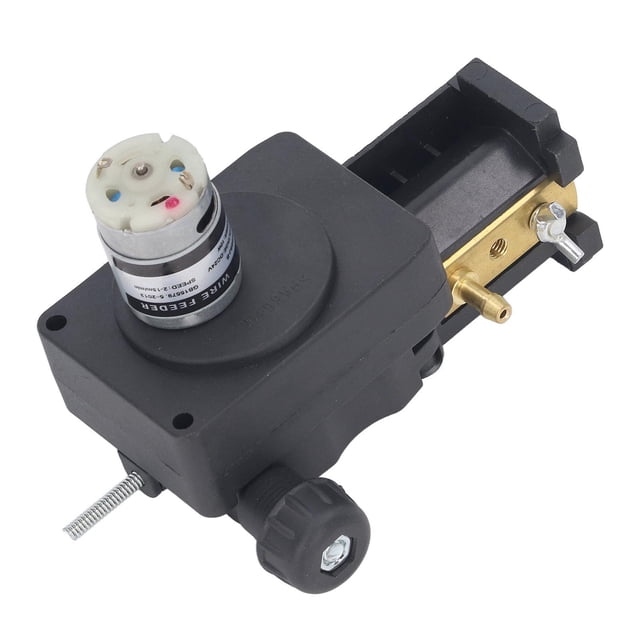 Wires Feeding Machine, Brass ABS Perfect Match DC 24V Easy Installation Roll Wire Feed Motor for Welding