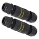 thumbnail image 3 of 2 Piezas IP68 Impermeable Conector Impermeable M16 2P Conector Impermeable Glándula de Cable Retardante de Llama Negro Coleta Plástico Conector de Junta de Cable ANGGREK Otros, 3 of 8