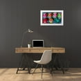 thumbnail image 3 of Perry, William 32x21 White Modern Wood Framed Museum Art Print Titled - Colorful Mexican magnets-Day of the Dead handicrafts-Los Cabos-Cabo San Lucas-Mexico, 3 of 4