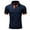 Dark Blue, variant on Mens Shirts Casual Stylish,Man’s Shirt Casual Basic Designed V-Neck Tee Shirts with Buttons
