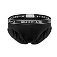 thumbnail image 1 of TIHLMK Men's Solid Color Low Waist Briefs Underpants, 1 of 3