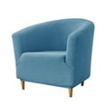 thumbnail image 1 of BKER Housse de Sofa Élastique en Jacquard en Forme de T Housse Ronde Housse Maison, 1 of 6