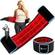 LifePro Vibrating Therapy Belt Massager for Back, Waist, and Muscle Relaxation – Black