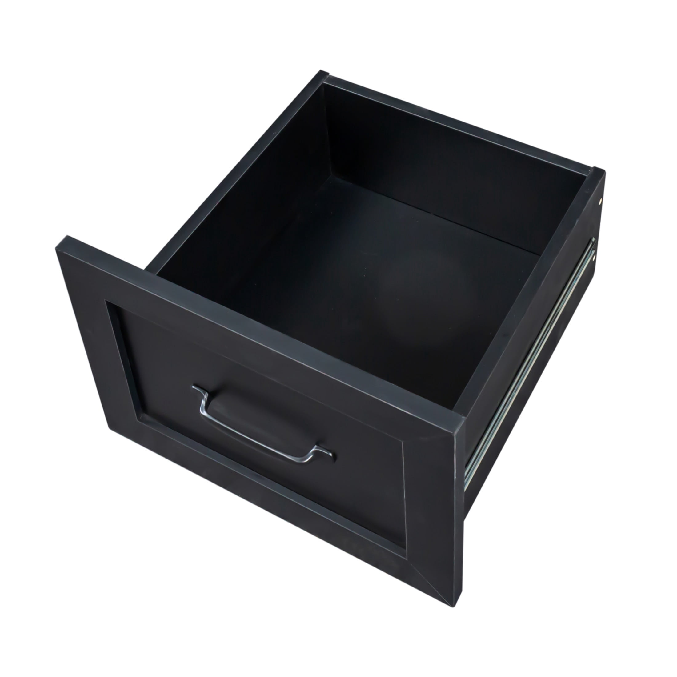 Noble House Ashley 60" Computer Desk with Hutch, Drawers & Open Shelves, Printer Shelf, Home Office, Black
