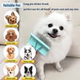 thumbnail image 5 of Pet Grooming Brush for Cats and Dogs, Needle Comb for Shedding and Loose Hair, Gentle Deshedding Tool, 5 of 9