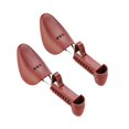 thumbnail image 1 of Feltree A Pair Women Plastic Shoe Tree Stretcher Boot Shaper 9-Gear Adjustabl-Spring Design Automatic Support, 1 of 8