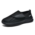 thumbnail image 1 of Zapatos Anchos para Cómodos Diabéticos Antideslizantes Personas Mayores, 1 of 9