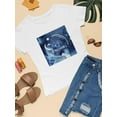 thumbnail image 3 of Watercolor Astrology Ii T-Shirt Women -Grace Popp Designs, Female 4X-Large, 3 of 4