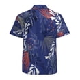 thumbnail image 3 of High Quality Hawaiian Shirts for Men Short Sleeve Aloha Beach Shirt Floral Summer Casual Button Down Shirts Blouses 2SCGY5, 3 of 7