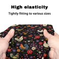 thumbnail image 7 of HELLHERO Rooster Floral Seat & Backrest Covers for Seniors Back Cover Easy Installation Improved Comfort for Elderly Adults, 7 of 7