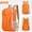 Orange OR, variant on Latrodar Lightweight Hiking Backpack Water, 16L Packable Daypack Foldable Small Backpack For Travel, Biking Blue Novelty 5.2x1.6 Inch