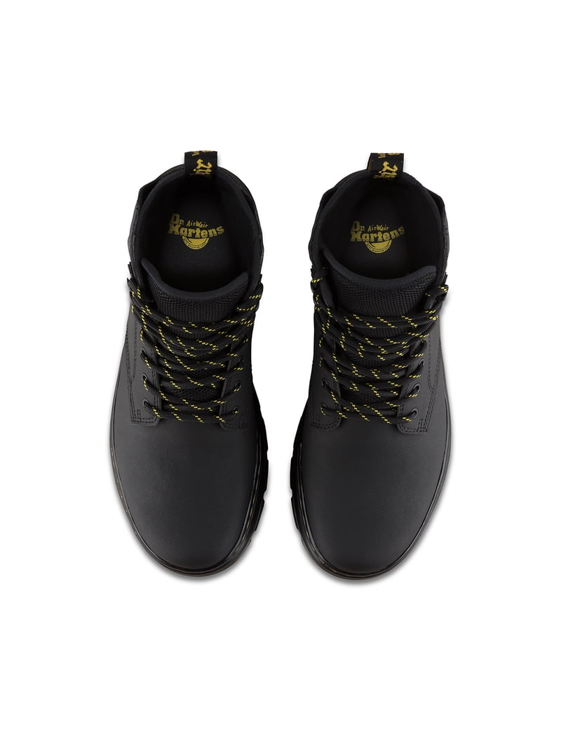 Dr. Marten Quinton shoe Dr Martens Quinton Mid Grey Moto Combat Military Style Boots  main image 2