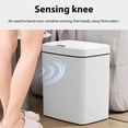 thumbnail image 4 of Intelligent Sensing Garbage Bin-White 15L Smart Bathroom Trash Can Non-Contact Narrow Smart Sensor Trash Can Smart Home Automatic Bagging Electronic Trash Can, 4 of 6
