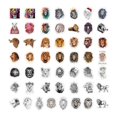 thumbnail image 2 of 50 Pack of Stickers - Lion multicolour, 2 of 5