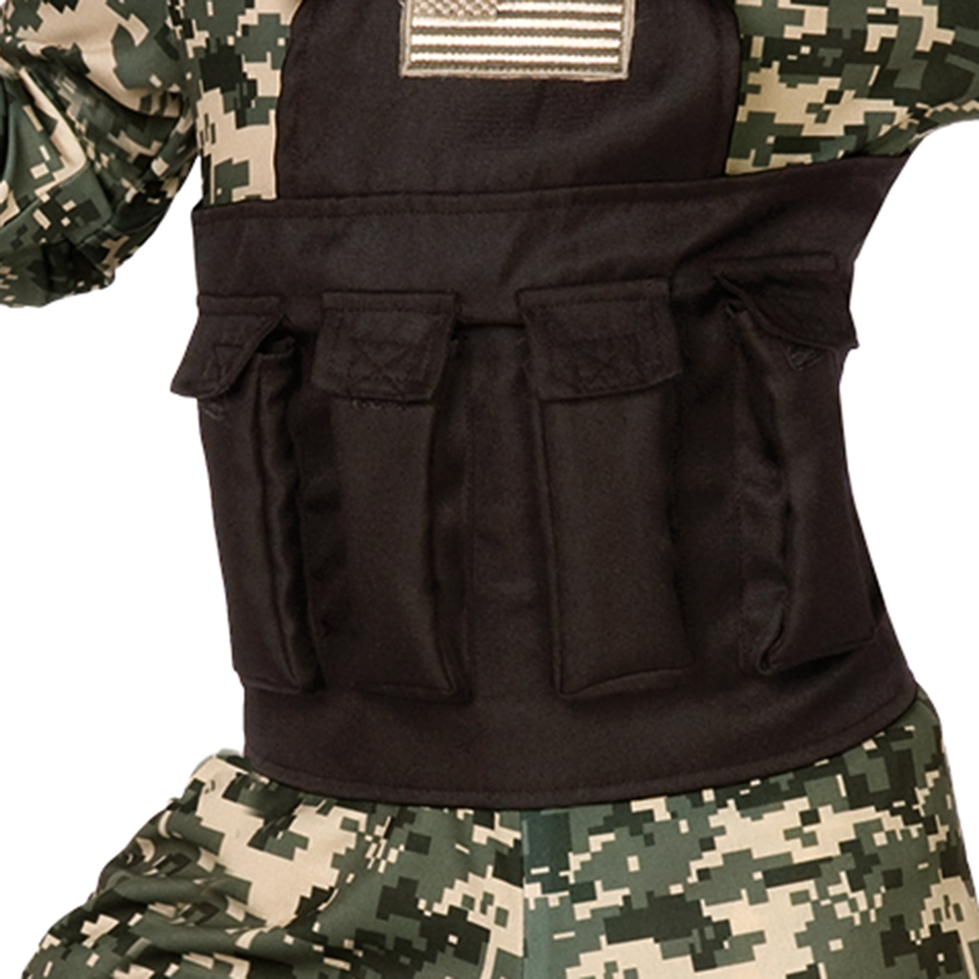 Navy Seal 8pc Halloween Costume for Children, Boy's Size L (10/12), by Way to Celebrate