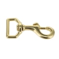 thumbnail image 2 of 3500 Natural Brass, Swivel Bolt Snap, Solid Brass-LL, 1", 2 of 9
