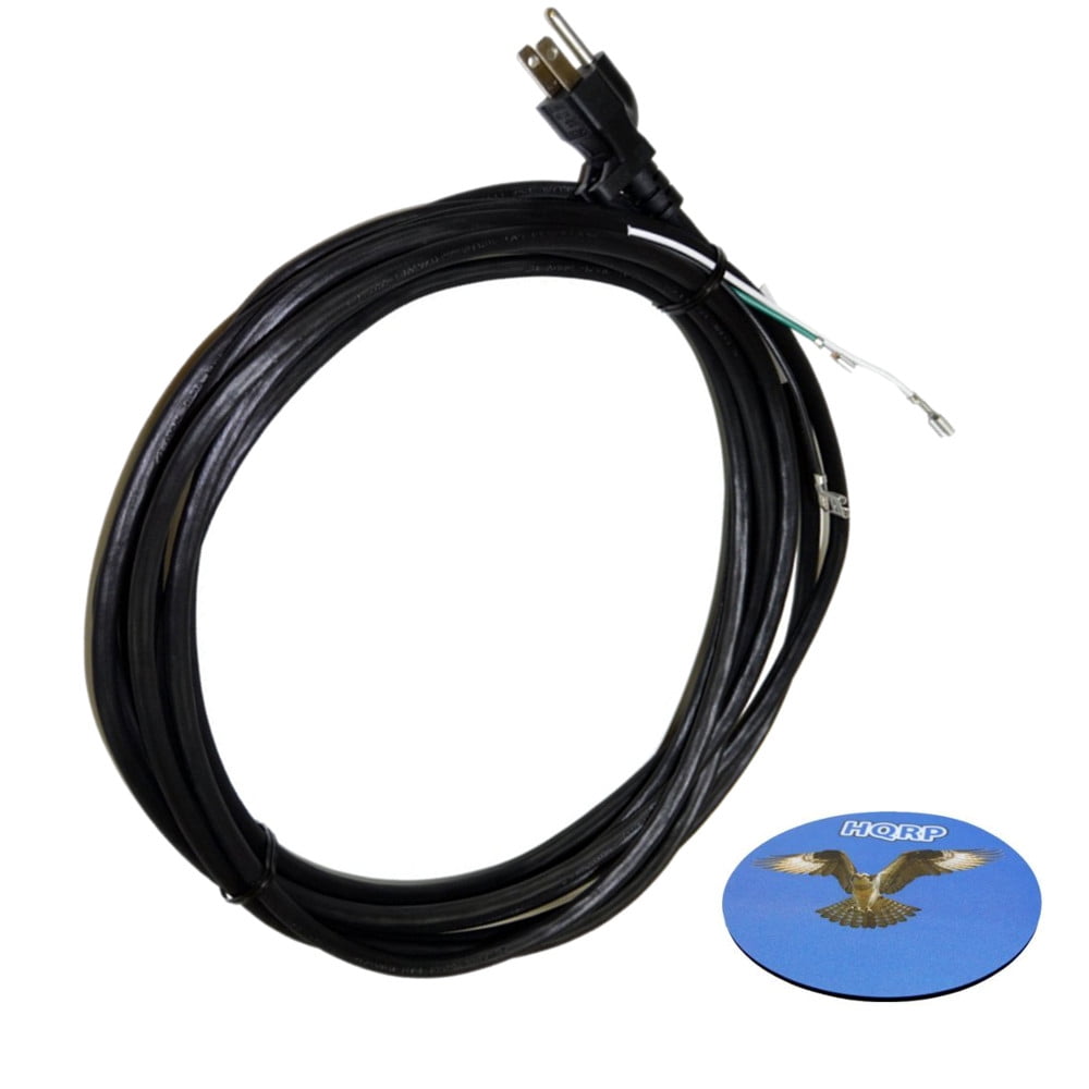 HQRP AC Power Cord for Hoover SteamVac Carpet Cleaner F6030900 F6032900