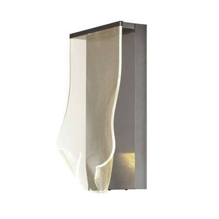 

ET2 Lighting E24871-133BGM Rinkle - 4.5W 1 LED Wall Sconce-16.5 Inches Tall and 9.25 Inches Wide
