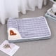 thumbnail image 5 of Methold Cama elástica de felpa para mascotas, cama para perros grandes, fácil de limpiar y desmontar, suministros para perros, mascotas Suministros para perros verde Tamaño: 50*35CM, 5 of 6