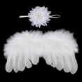 thumbnail image 4 of Outfmvch Shawl Wraps,Fairy Wings Newborn Photography Basket Accessory Wing 06 Costume Props Angel Photo Accessory Party Wings Angel Wings White One Size, 4 of 4