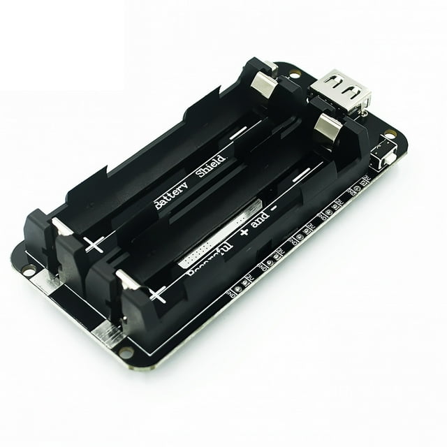 Carte d'Expansion en Plastique à Deux Tensions Micro USB ESP32 18650, Module de Protection de Batterie ESP32