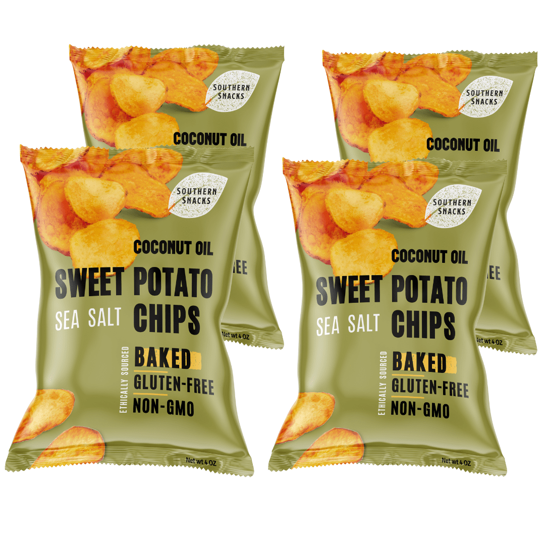 Southern Snacks Sweet Potato Chips GlutenFree Crisps Paleo Low Calorie