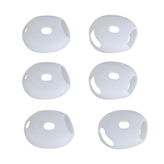 Ciwanning 3Pairs Thin Silicone Earphone Covers Sleeve Durability for Pods 4 Earphones Protecting Suitable for All Genders