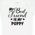 thumbnail image 4 of Inktastic My Best Friend is My Poppy with Hearts Boys or Girls Baby Bodysuit, 4 of 5