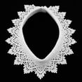 thumbnail image 3 of Women' Detachable Shirt Blouse False Fake Collar Neck - White, as described, 3 of 5