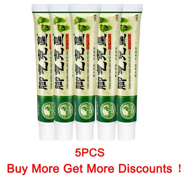 Crema de tratamiento para Pedis, pomada antipicazón de Beriberi, inhibe el Peeling de hongos, crema médica para pies de atleta, 1/3/5 piezas