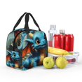 thumbnail image 6 of Defioc Adorable Blue Baby Dragon Print Lunch Box,Lunch Bag for Women Men Reusable Insulated Lunch Tote for Work/Office/Picnic/Travel, 6 of 6