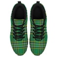 thumbnail image 2 of St Patricks Day Shoes for Women Men Running Sneakers Breathable Casual Sport Tennis Shoes Black Size 4, 2 of 5
