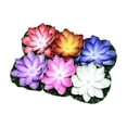 thumbnail image 2 of Home Decoration 6 Pcs Decoration Floating With Lights Plastic Flower Plastic Flower Artificial Traditional Indian Decor For Puja Home Party Decoration, 2 of 9