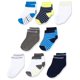 thumbnail image 1 of Hudson Baby Calcetines Unisex De Rizo Y Algodón Para Recién Nacidos, Color Azul Marino, Carbón, 0-6 Meses, 1 of 1