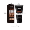 thumbnail image 2 of Crema depilatoria Crema depilatoria para mujeres Hombres Gel depilatorio Loción depilatoria para vello no deseado Todo tipo de piel Crema depilatoria de 60 ml, 2 of 5