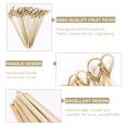 thumbnail image 2 of 200pcs Disposable Food Picks Cocktail Fruit Appetizer Drink Picks Sticks, 2 of 9