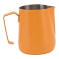 thumbnail image 3 of Milk Pitcher Cup, 304 Stainless Steel One Piece Design Fashionable Pattern Food Grade Coffee Steaming Pitcher Eagle   For Coffee Shop Orange, 3 of 8