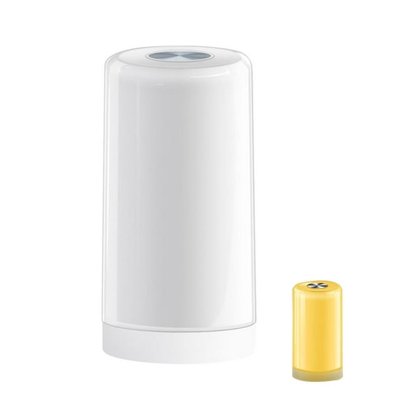 Advancent Lámpara LED con sensor táctil de plástico, redonda, colorida, con brillo ajustable, lámpara portátil de noche, lámpara de sincronización Iluminación y accesorios Advancent HA020562-00