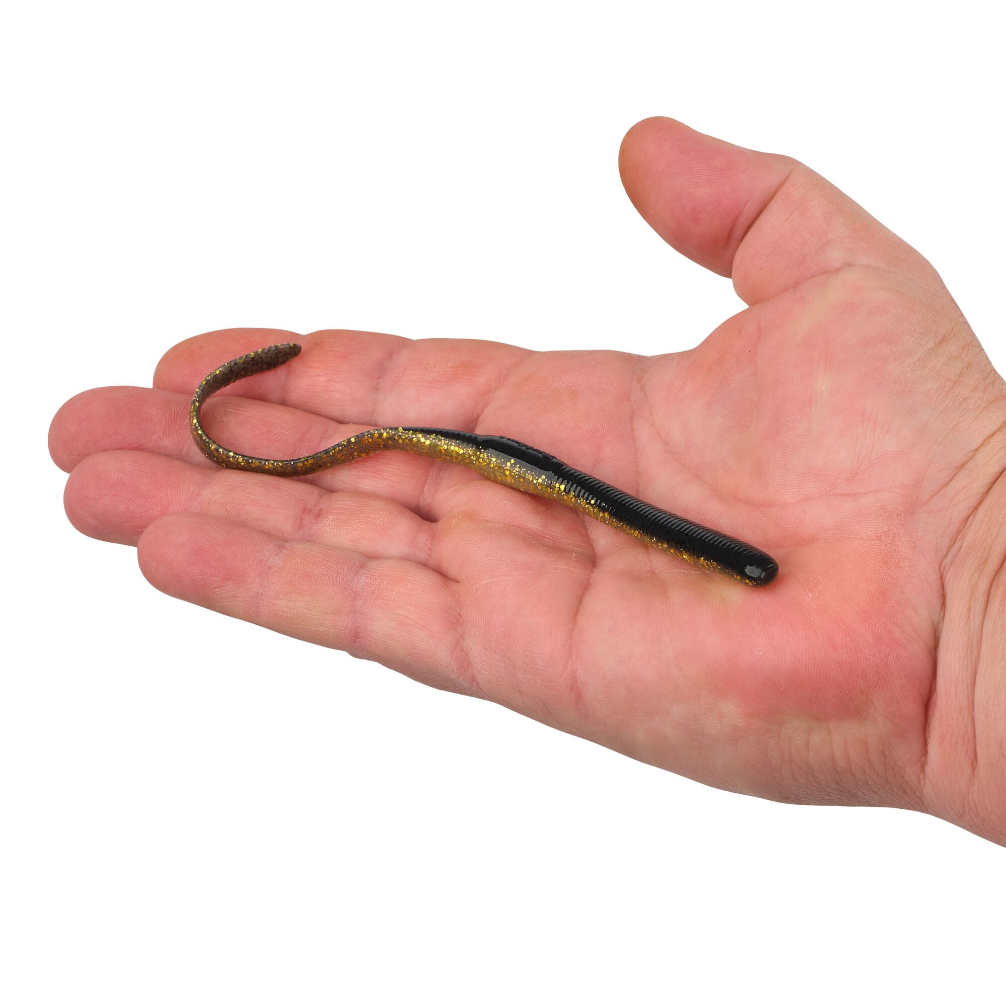 Berkley Gulp!® SR Crawler, 7 in, Worms, Black Gold (12 Count)